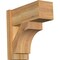 Ekena Millwork Westlake Block Rough Sawn Outlooker, Western Red Cedar, 8"W x 18"D x 18"H OUT08X18X18WTL05RWR - alternate 1